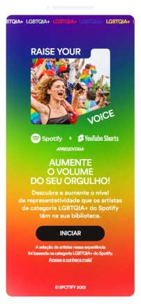 Aumente o Volume do Seu Orgulho - Spotify + YouTube Shorts